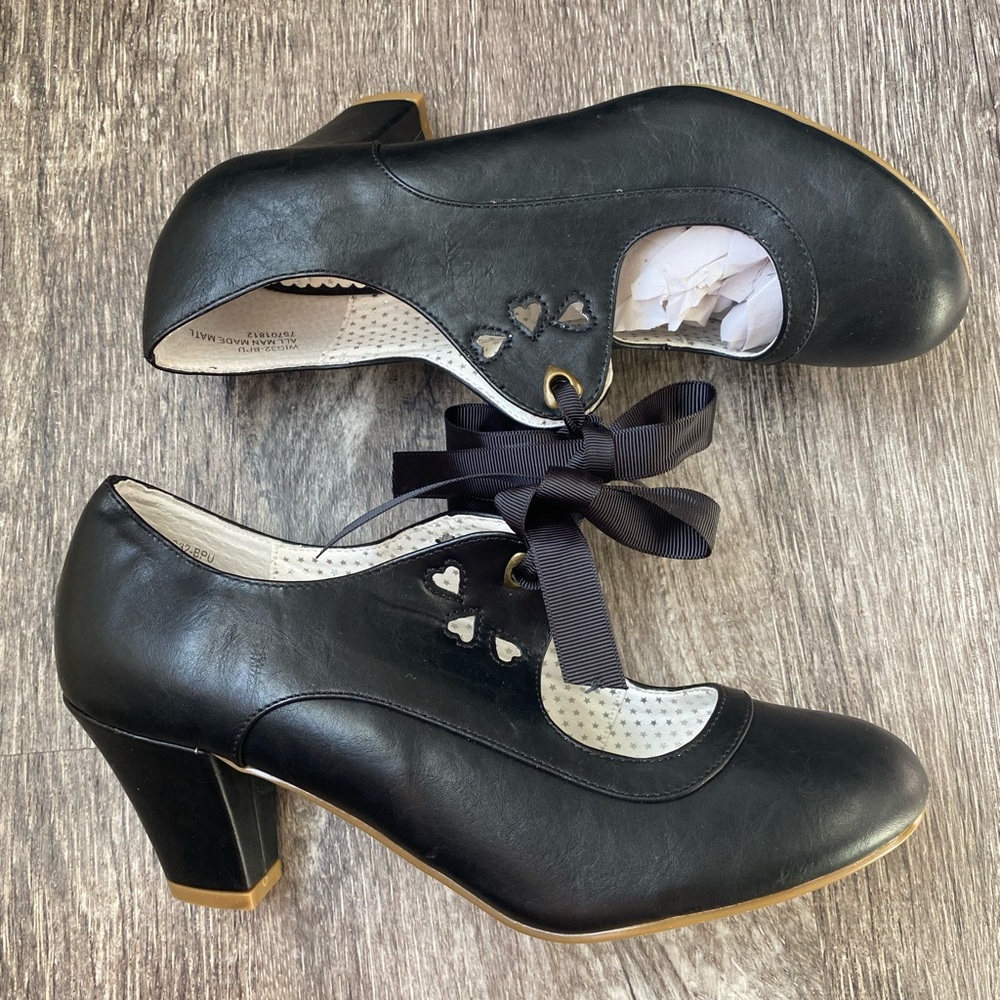 Pinup Couture | Ribbon Tie Heels